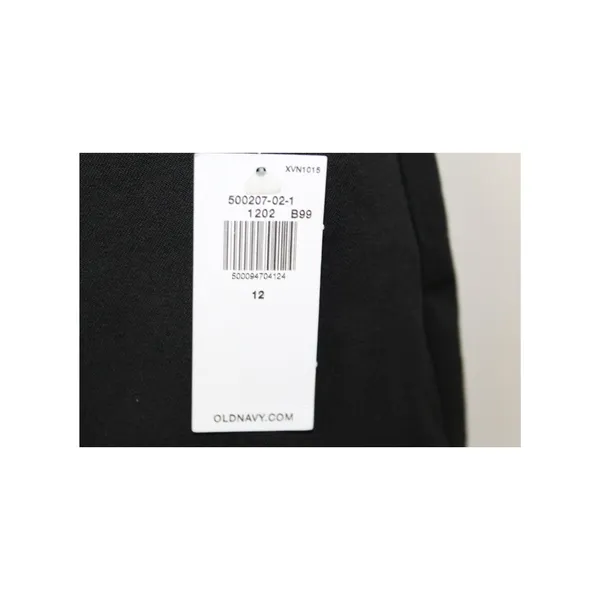 NWT Old Navy Black Pixie High-Rise Dress Pants‎ Smooth Pockets Womens 12 - Image 4