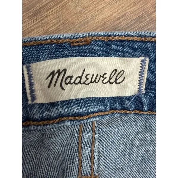 Madewell‎ The Perfect Vintage Jean 26 High Rise Slim Straight Stretch Denim - Image 7