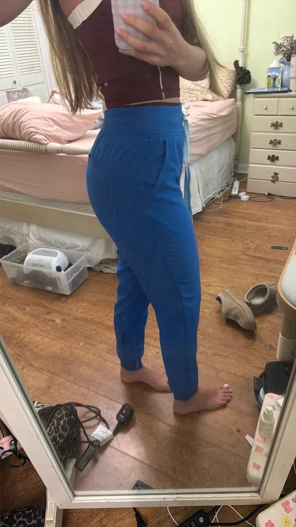 FIGS Women’s Royal Blue Joggers - Image 2