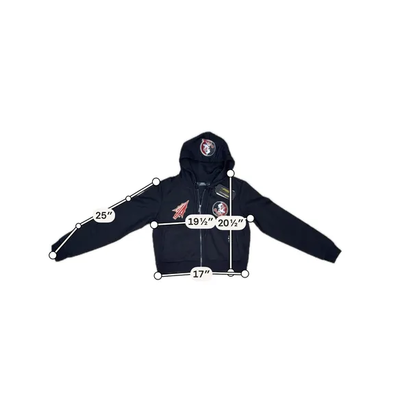 Pro Standard FSU Florida State Seminoles Luxury Full Zip Hoodie M NWT - Image 5