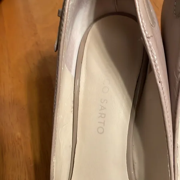 Franco Sarto nude pumps - Image 4
