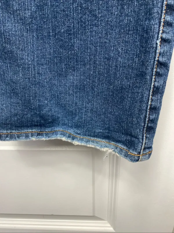 Vintage Lucky Brand Dungarees Denim Jeans Womens 32x31 Red Label Cene 7W10370 - Image 8