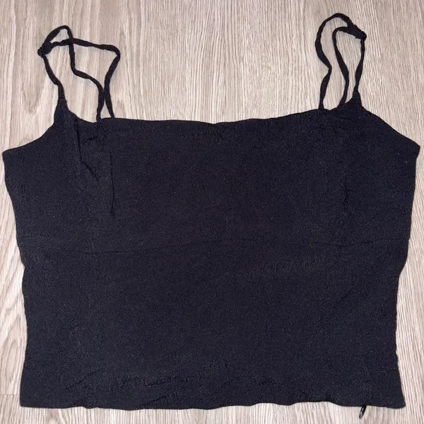 Wilfred Aritzia Black Tank Top - Image 2