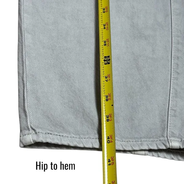 Levi's Premium Baggy Dad Barrel Jeans Kumo Light Wash‎ Grunge Capsule Chic 28 - Image 13