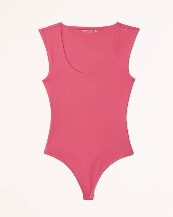 Abercrombie Sleek Seamless Fabric Cap Sleeve Bodysuit - Image 3
