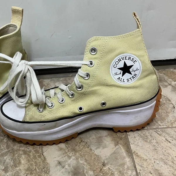 Converse Lemon Drop Women's Run Star Hike High Top Sneakers Sz 8 |A02132C - Image 7
