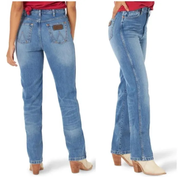 Wrangler Rooted Collection Made in USA Straight Jeans Size 28 X 32 - Image 3
