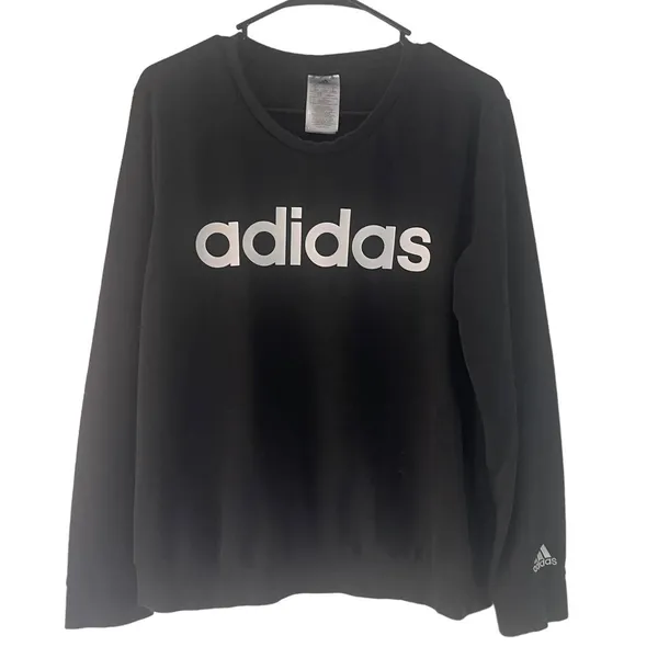 Adidas Women's Size‎ Large Streetwear Logo Crewneck Sweater - Image 3