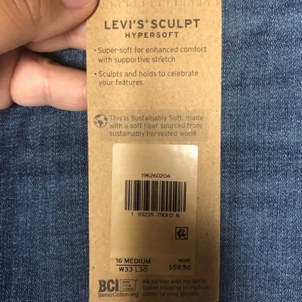 Levi’s Shaping Skinny Jeans Size 33, 16 - Image 11