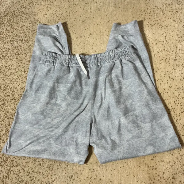 Vuori Womens‎ Performance Joggers Grey Camo Heathered Slim Fit Active Pants XS - Image 2