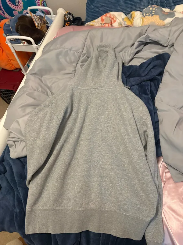 Grey Nike Hoodie Women’s - Image 2