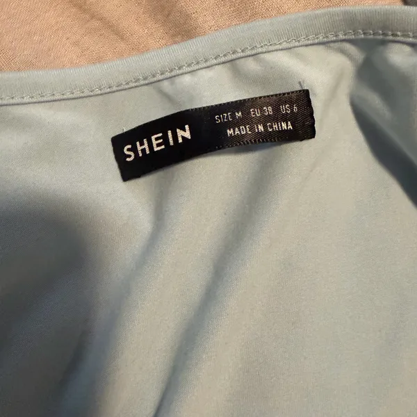 SheIn cinderella blue tank top - Image 3
