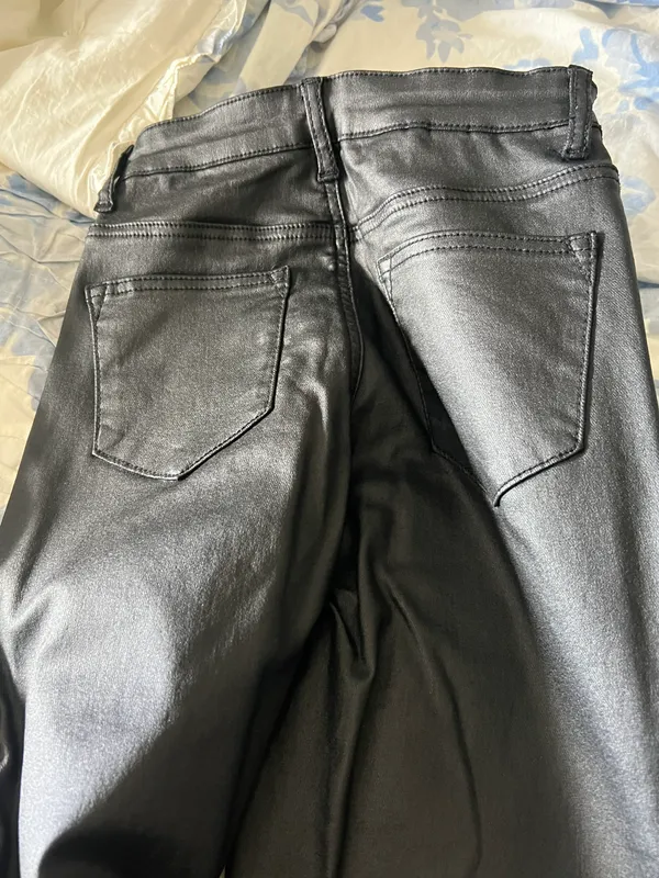 Edikted Leather Pants - Image 3