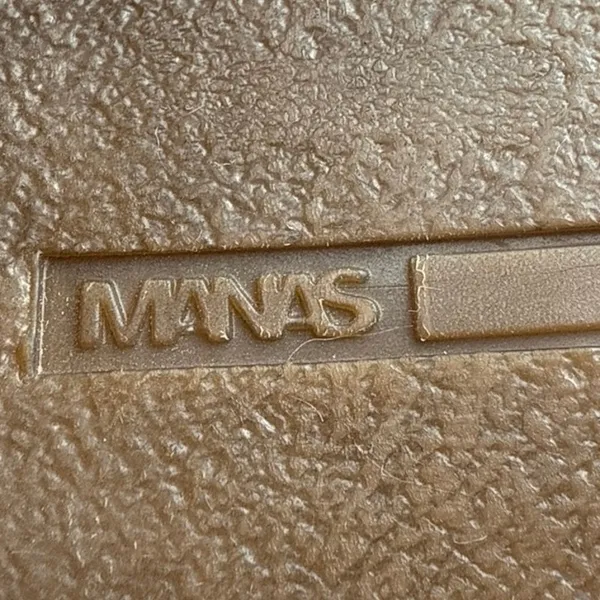 Manas Women's Brown Suede Sherpa Fold Over Buckle Strap Zip Snow Boots 38 US 7.5 - Image 5