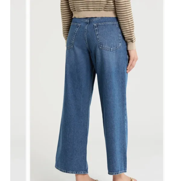 Rag & Bone Annie Lowry High Waist Ankle Wide Leg Jeans NWT Size 29 - Image 2
