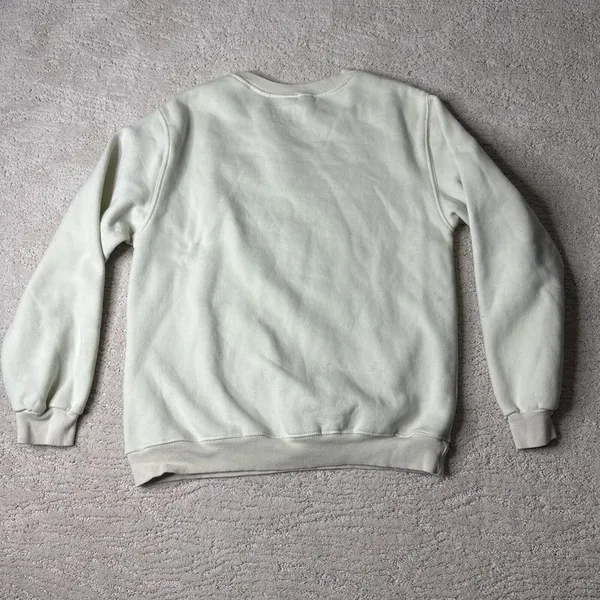 Women's Authentic Taylor Swift Size Small Cream Vault Tour Crewneck Sweater‎ - Image 7