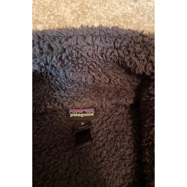 Patagonia Los Gatos Fleece Pullover Jacket Smolder Blue Womens Size Medium - Image 3