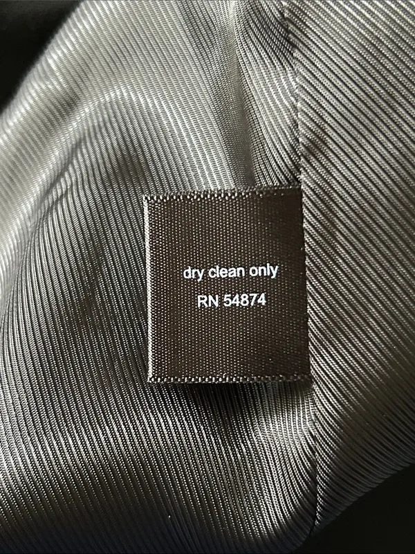The Limited Black Collection Fitted Blazer Pinstripe Sleeve Cuff Y2K Old Money - Image 8