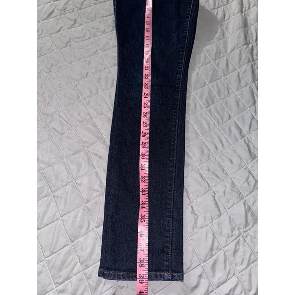 Old Navy Women's‎ Dark Wash Mid Rise Blue Denim Size 6 NWT - Image 10