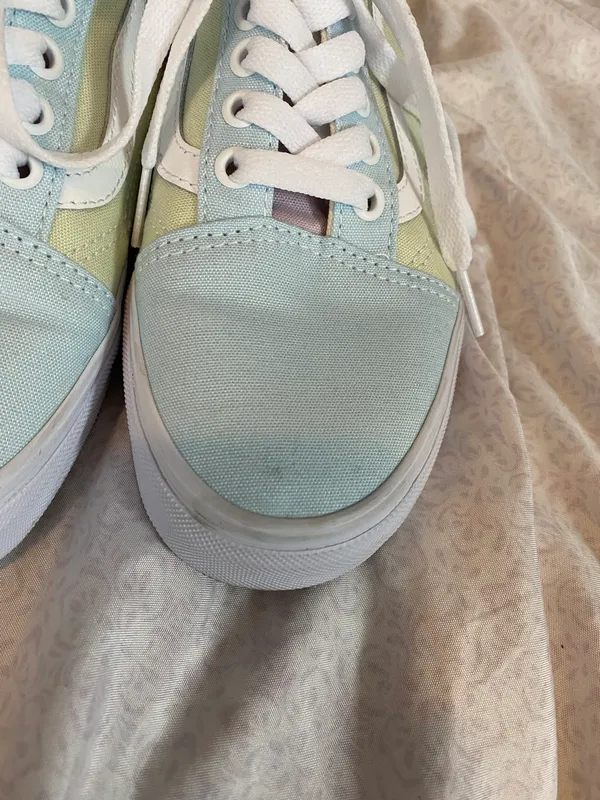 Vans old skool women’s pastel color block shoes - Image 9