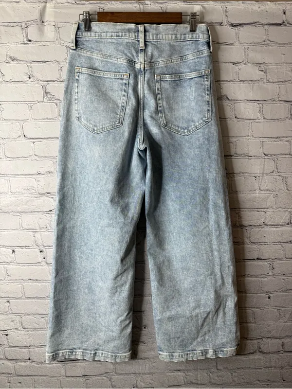 Gap jeans size 29 8L Light Wash Wide Leg Women’s Jeans - Image 5