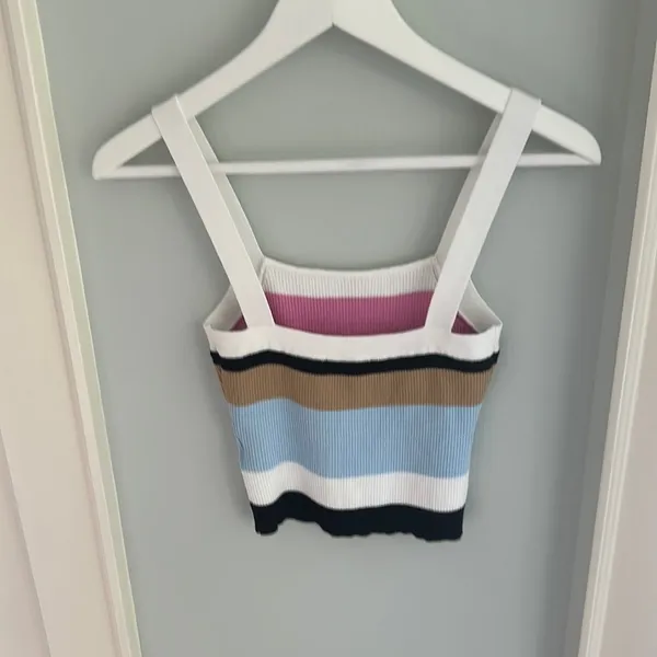 Z Supply Stella Stripe Sweater Tank - Image 4