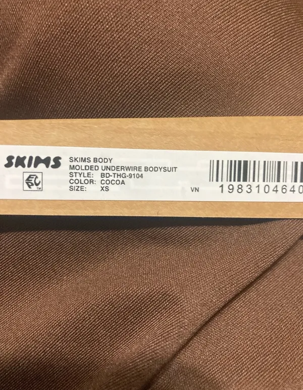 SKIMS Body Molded Underwire Bodysuit XS - Image 5