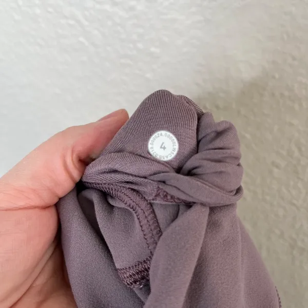 Lululemon Ahtletica Purple Align 25" High-Rise Yoga Leggings Size 4 lw5ca5s - Image 4