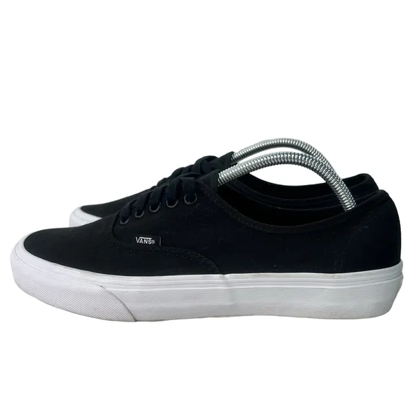 Vans Unisex Off the Wall Black Canvas Low Shoe Size 10.5 or 12 #324 - Image 3