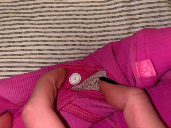 Pink Lululemon Sports Bra - Image 4