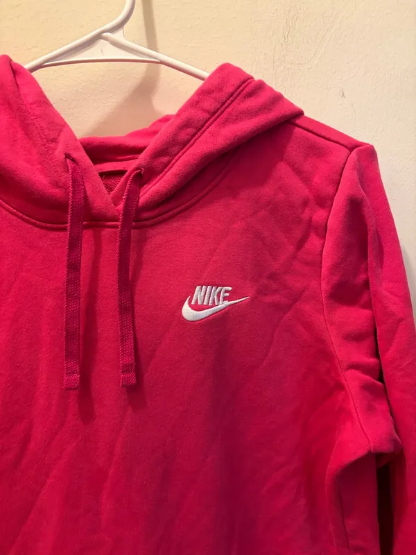 (S) Nike Pink Athletic Hoodie Sweatshirt - Image 3
