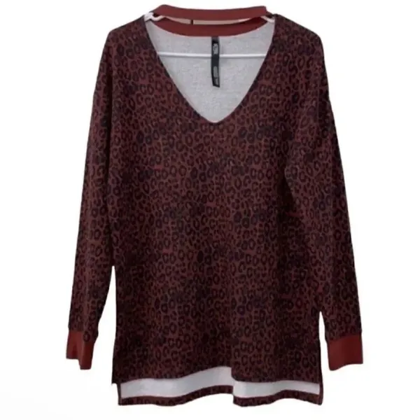 Victoria's Secret Sports Animal Print Top(Size XS) - Image 3