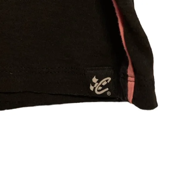 Chase‎ Authentics Dale Jr Pink & Black V Neck Tee Shirt - Image 2