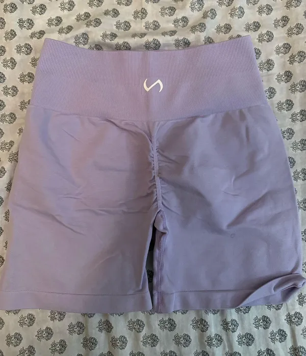 TLF Gym Shorts Purple - Image 2