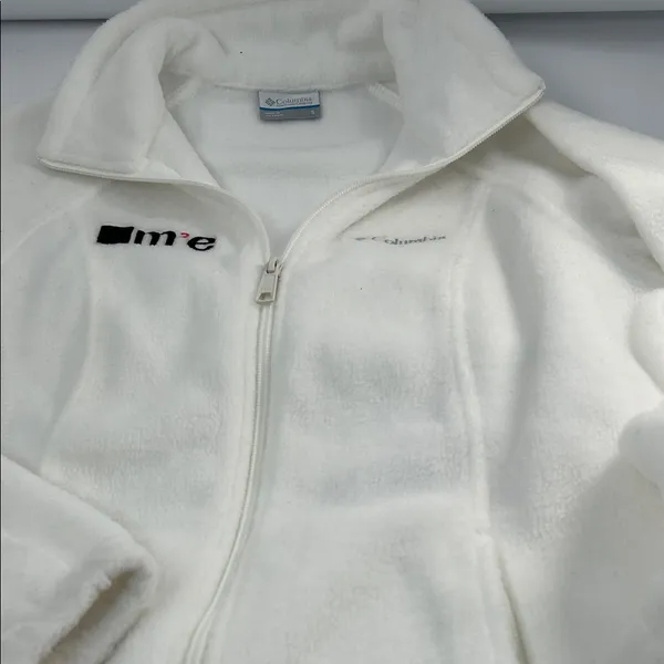 Columbia Soft White Fleece Jacket - Image 12