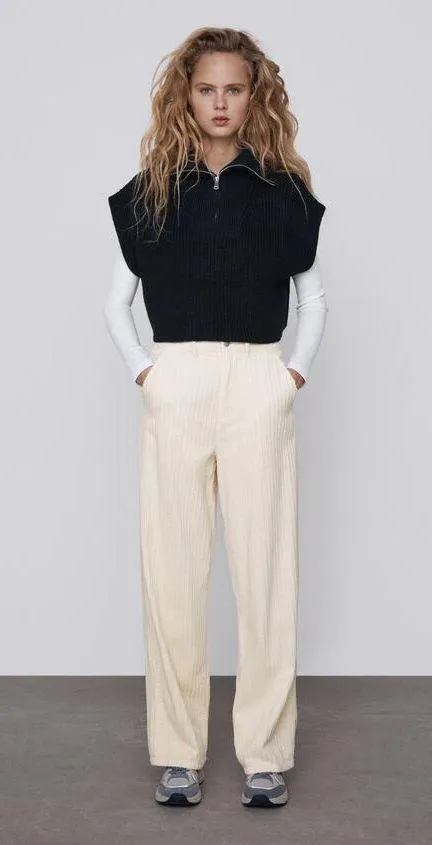 ZARA Black Vest - Image 3