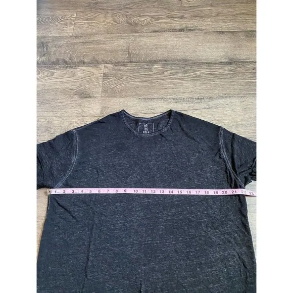 EUC Womens We The‎ Free Short Sleeve Oversized Burnt Out Flowy T-shirt Size XS - Image 6