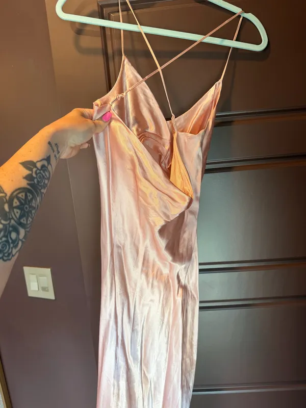 Topshop Satin Midi Dress - Image 2
