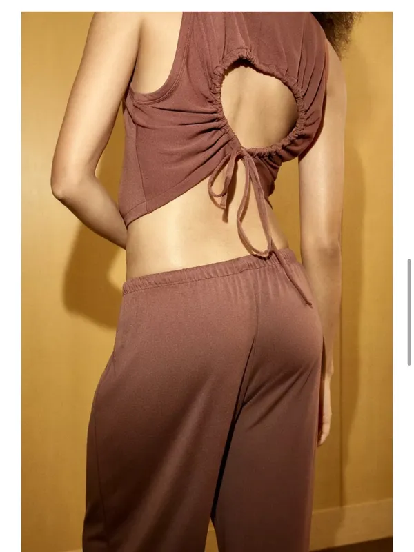 Zara flowy pants & top set. S - Image 8