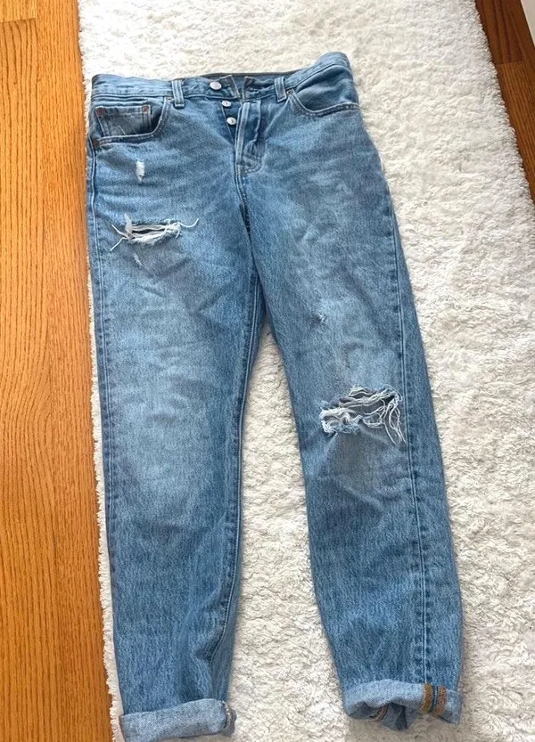 Levi's 501 Skinny Distressed - Image 2
