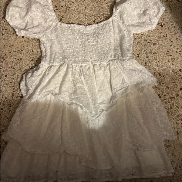 Be Cute Mini Dress in white from Hello Molly. Large white - Image 7