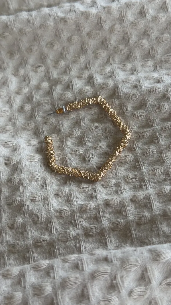 Gold Boutique Earrings - Image 2