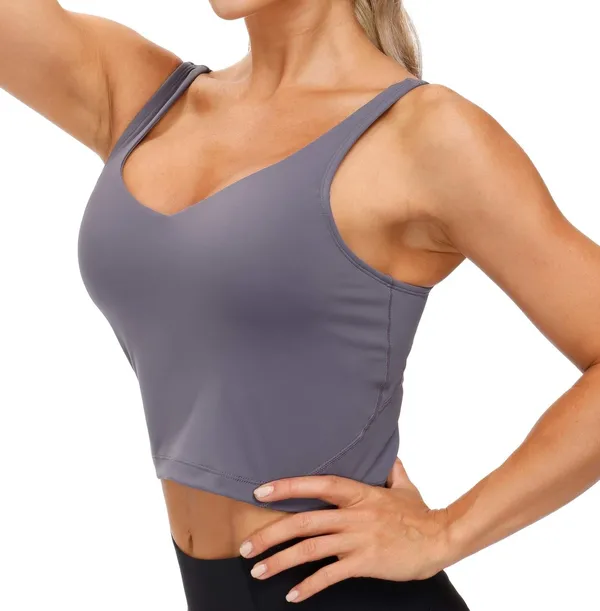 Pale purple workout tank Size M - Image 2