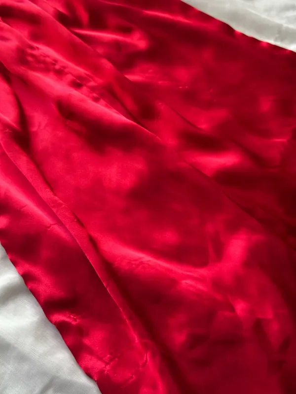 Victoria’s Secret Vintage Gold Label red Satin Pajama Pants - Image 8