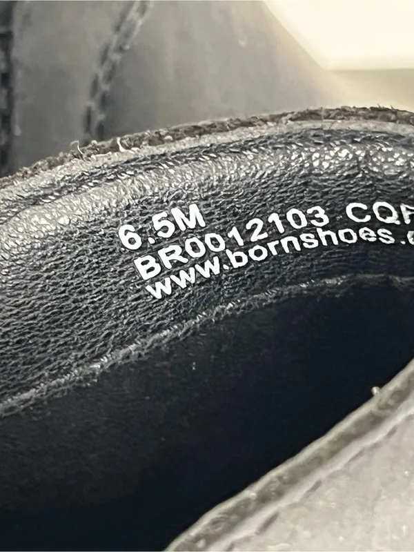 Born Brenta leather Chelsea Boots black 6.5 - Image 13