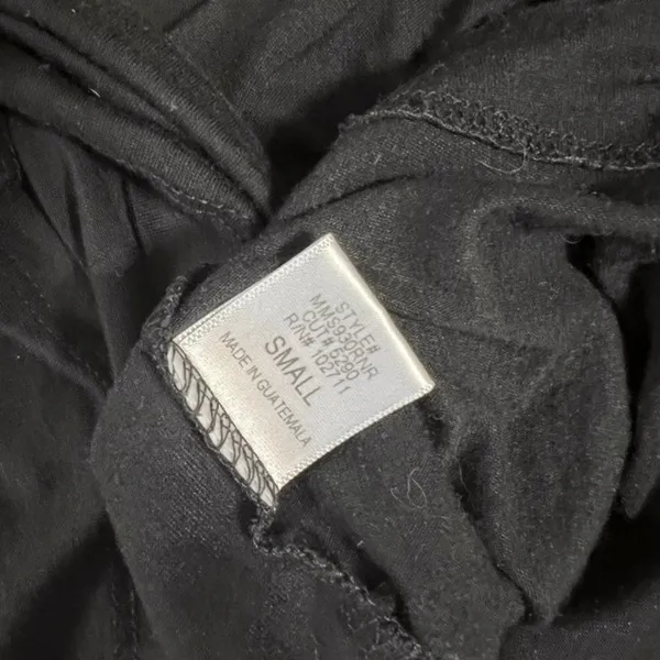 Harlowe & Graham small black short sleeve top‎ - Image 5