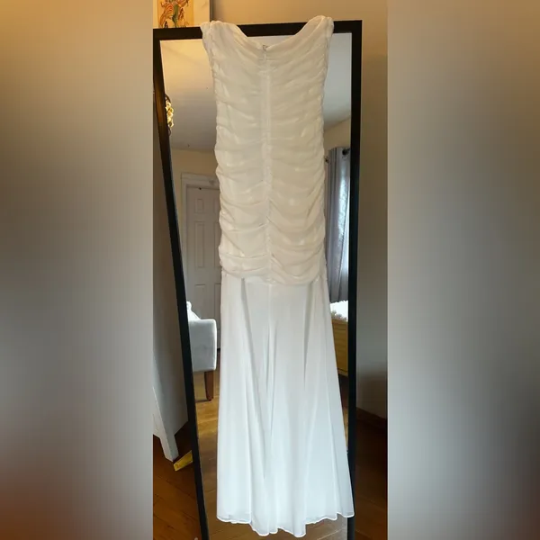 Amanda Uprichard x REVOLVE Leo Dress in Ivory - Image 3