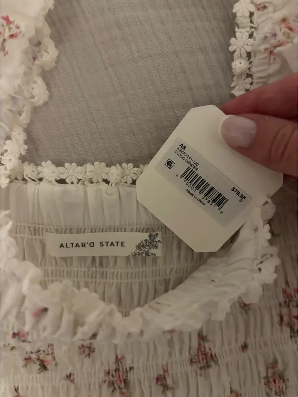 Altar'd State Floral Mini Dress - Image 3