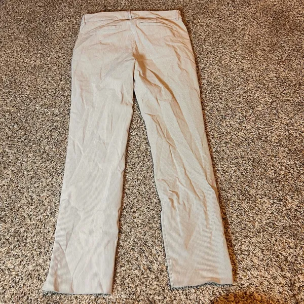 Cynthia Rowley Striped Career Pants with Ankle Slits Size 4‎ - Image 6