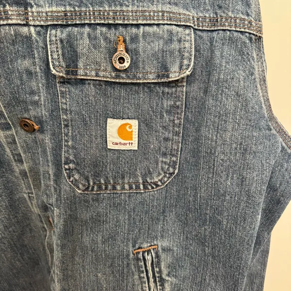 Carhartt Denim Button Down Jacket - Image 2
